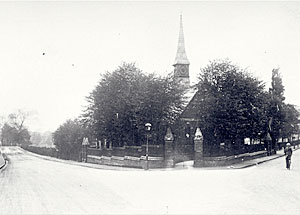 Christ Church at the Junction of Aldridge Road and Walsall Road
